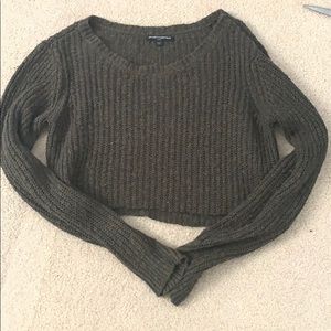 Army Green Brandy Melville Sweater